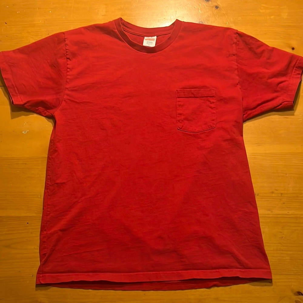 Preloved supreme oversized xl pocket tee.